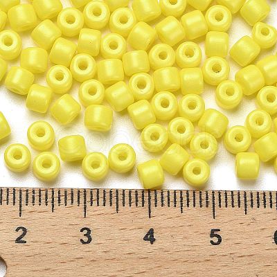 Baking Paint Pearlized Glass Seed Beads SEED-C001-04A-10-1