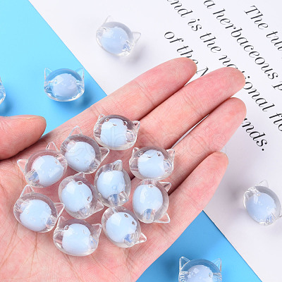 Transparent Acrylic Beads MACR-S373-115-B08-1