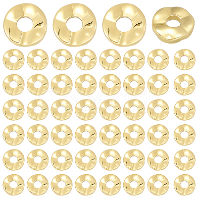 90Pcs Brass Beads KK-BBC0025-87A-1