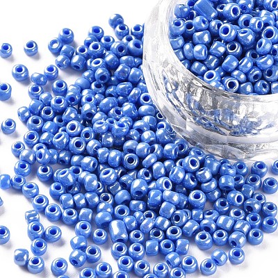 8/0 Glass Seed Beads SEED-US0003-3mm-123B-1