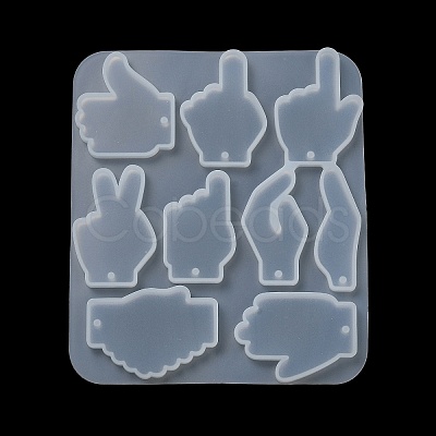 Gesture Pendant DIY Silicone Mold SIMO-C012-02-1