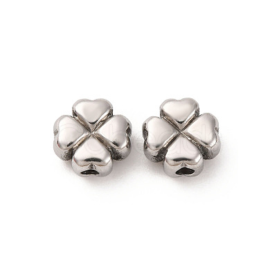 304 Stainless Steel Beads X-STAS-A117-01A-P-1