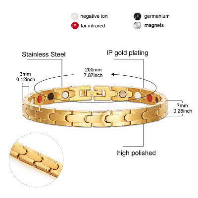 Stainless Steel Watch Band Bracelets JB647B-1