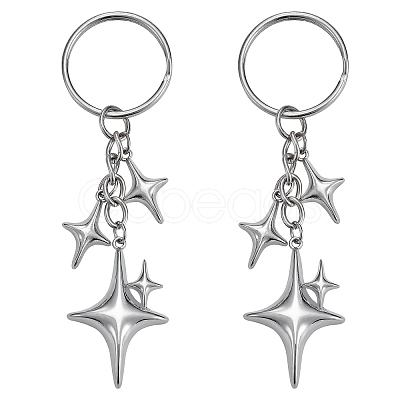 Star Alloy Keychain KEYC-SW00014-01-1