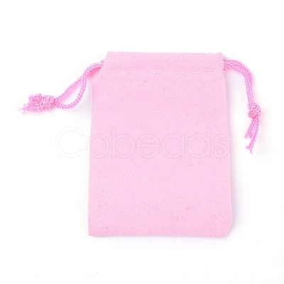 Velvet Cloth Drawstring Bags TP-C001-50x70mm-1-1