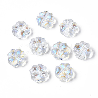 Transparent Glass Beads GLAA-N035-019-K01-1