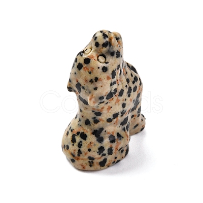 Natural Dalmatian Jasper Display Decorations DJEW-P019-A06-1