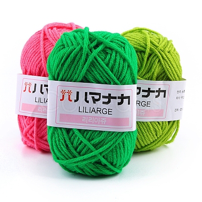 4-Ply Polyester Acrylic Fiber Blended Yarn PW-WG2A0C2-M-1-1
