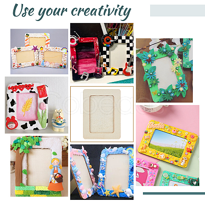 Wood Photo Frame Stands DIY-WH0196-15-1