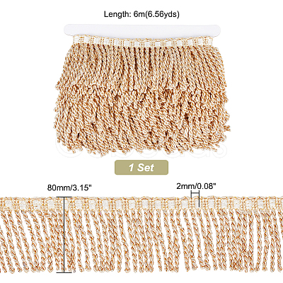6M Tassels Polyester Ribbon OCOR-GA0001-57-1