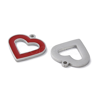 304 Stainless Steel Pendants STAS-C083-04P-02-1