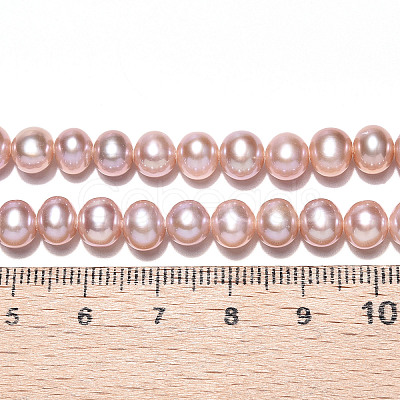 Natural Cultured Freshwater Pearl Beads Strands PEAR-N016-06C-02-1