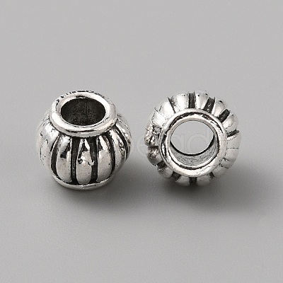 Tibetan Style Alloy European Beads FIND-CJC0017-48D-1