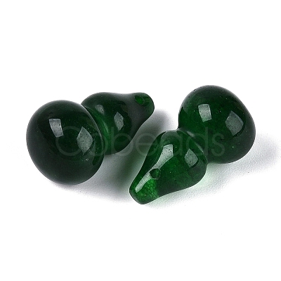 Dyed Natural White Jade Pendants G-Q601-42D-1