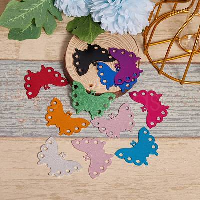 20 Pcs 10 Colors Aluminum Blank Chandelier Components Links ALUM-SZ0001-04-1