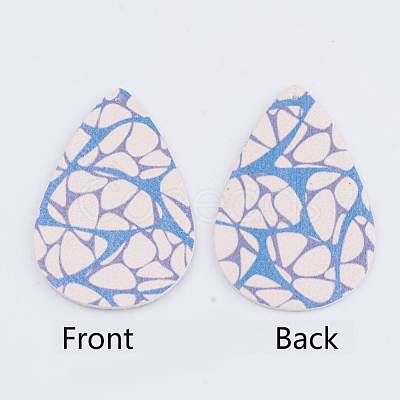 PU Leather Big Pendants X-FIND-T020-003L-1