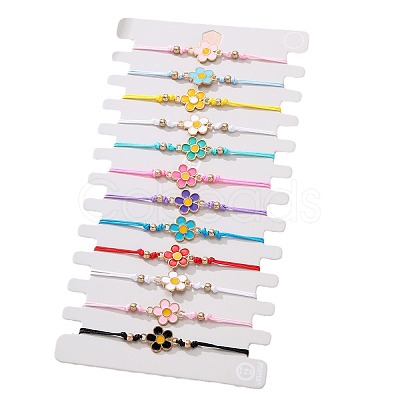 12Pcs Alloy Enamel Link Bracelets FS-WGF9699-01-1