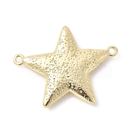 Brass Connector Charms KK-Z137-13G-1