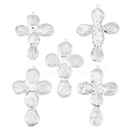 Natura Keshi Pearl Big Pendants KK-H516-26P-1
