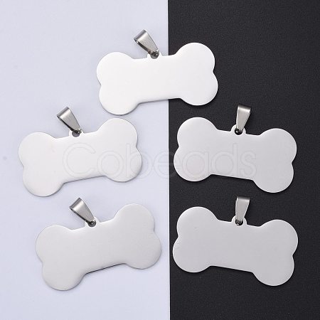 Tarnish Resistant 304 Stainless Steel Pendants STAS-I140-07B-1