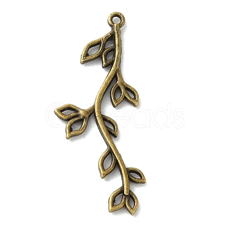 Tibetan Style Alloy Pendants TIBEP-S293-034AB-LF-1