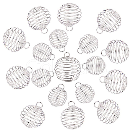 Iron Wire Pendants KK-SC0001-01-1
