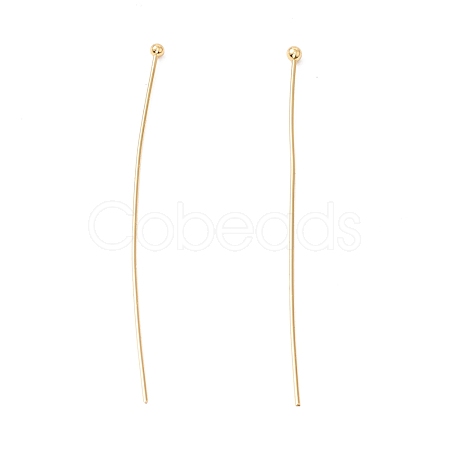 Brass Ball Head Pins KK-WH0058-02D-G01-1