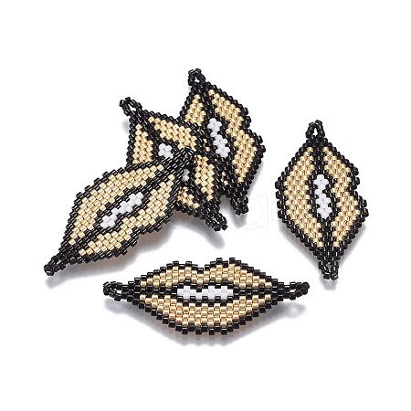 Handmade Japanese Seed Beads Links SEED-P003-39B-1