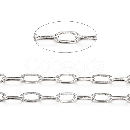 Brass Paperclip Chains CHC-S008-001C-P-1