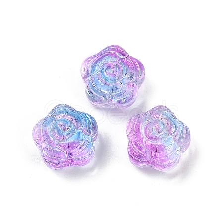 Transparent Glass Beads DGLA-E004-04L-1
