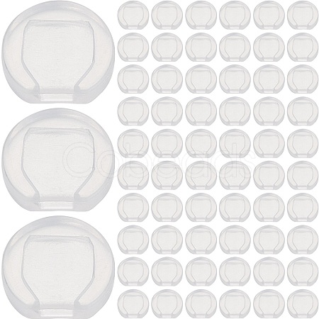 120Pcs Comfort Silicone Earring Pads KY-SP0001-04-1