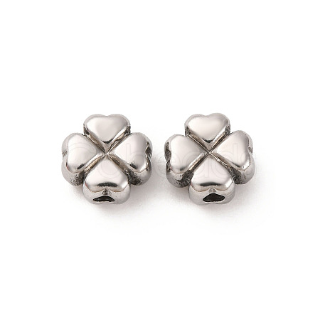 304 Stainless Steel Beads X-STAS-A117-01A-P-1