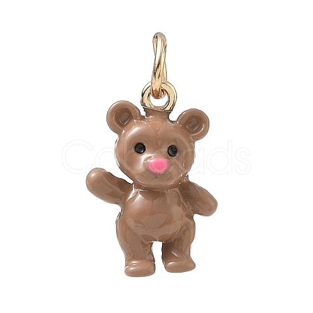 Alloy Enamel Pendants AL-CBA68FA-09D-G-1