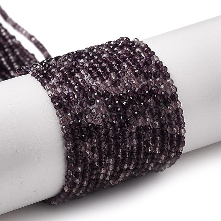 Transparent Glass Beads Strands GLAA-H027-01A-1