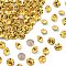 Preciosa&reg MAXIMA Crystal Round Stones, Czech Crystal, Dura Foiling, Round(431 11 615 Chaton), 10020 Light Topaz, SS29(6.15~6.35mm)