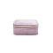 Velet Jewelry Box, Travel Portable Jewelry Case, Zipper Storage Boxes, for Rings, Earrings, Rectangle, Thistle, 8.5x4.5~4.7x3.8cm