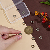 10Pcs Brass Linking Rings KK-PH0014-32AS-3