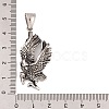 304 Stainless Steel Pendants STAS-K283-25AS-3