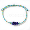 Handmade Porcelain Fish Charm Adjustabale Bracelets XD8221-1-1