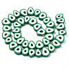 Handmade Polymer Clay Bead Strands CLAY-S091-004A-01-2