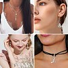 100Pcs 10 Styles Tibetan Style Alloy Pendant FIND-CJ0001-74-7