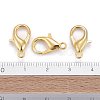 Zinc Alloy Lobster Claw Clasps X-E106-G-5