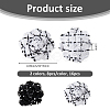 16Pcs 2 Colors Nylon Flower Ornament Accesories DIY-FH0007-90-2