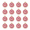 Golden Plated Alloy Enamel Charms ENAM-S118-08G-2