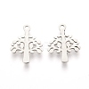 Tarnish Resistant 304 Stainless Steel Charms STAS-I151-16P-1