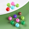 Opaque Acrylic Beads MACR-S370-C8mm-M2-6