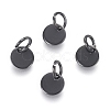 304 Stainless Steel Charms EJEW-L238-03A-B-1
