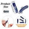 6Pcs Natural Sodalite Connector Charms G-OC0005-91E-2