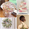 Plastic Imitation Pearl Beaded Chains KY-WH0051-25C-7