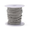 Tarnish Resistant 304 Stainless Steel Box Chains CHS-K001-37B-4